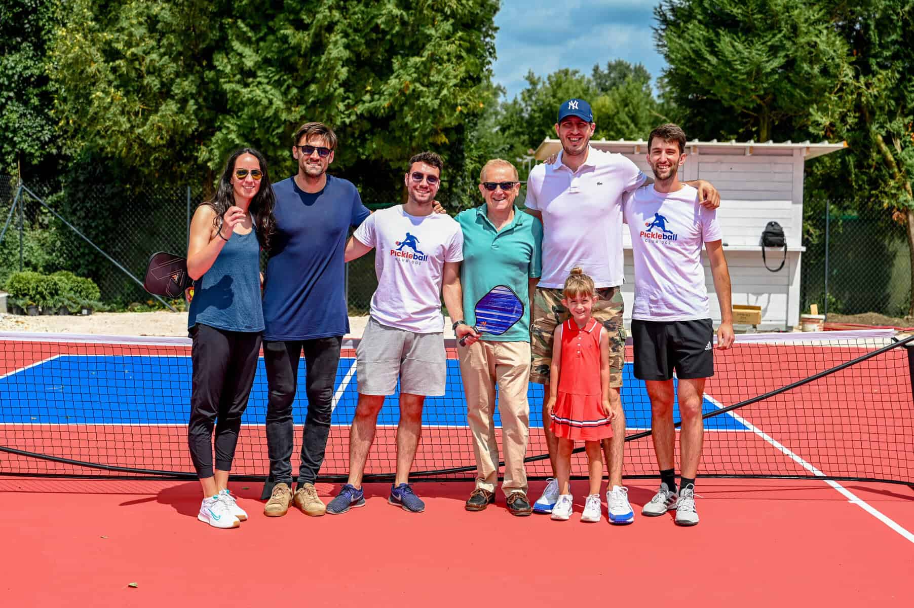 a group of people posing for a picture